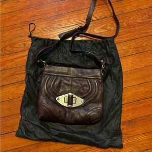 B.Makowsky Crossbody leather bag